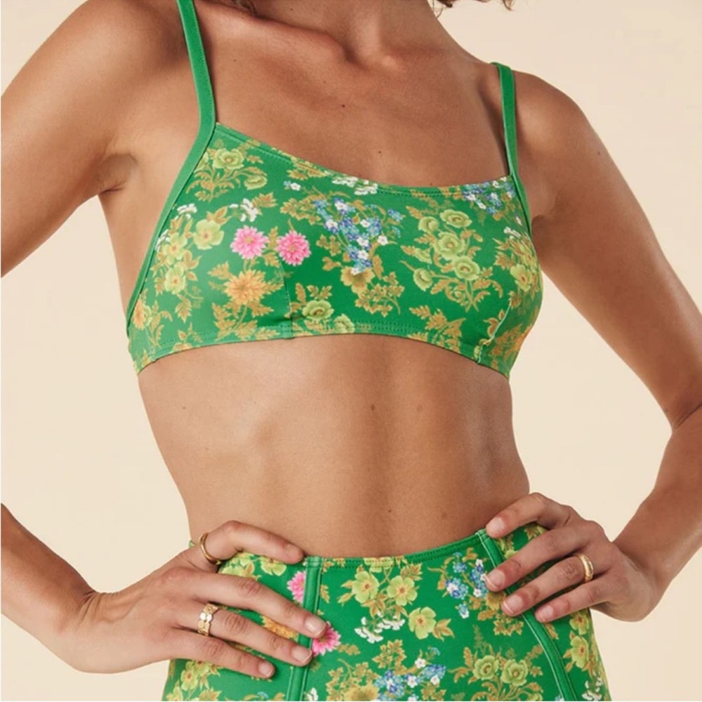 NWT Spell Flora Scoop Bralette in Citrus Crush - Picture 11 of 11